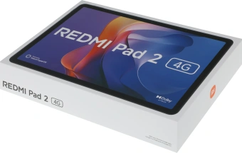Планшет Xiaomi Redmi Pad 2 O84X G100 Ultra (2.2) 8C RAM4Gb ROM256Gb 11" IPS 2560x1600 4G Android 15 серый 8Mpix 5Mpix BT WiFi microSD 2Tb 9000mAh 234hr 2064hrs - купить недорого с доставкой в интернет-магазине