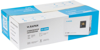 Стабилизатор напряжения Бастион Rapan ST-3000 3000ВА белый - купить недорого с доставкой в интернет-магазине