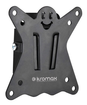 Кронштейн для телевизора Kromax CASPER-100 черный 10"-32" макс.25кг настенный фиксированный - купить недорого с доставкой в интернет-магазине