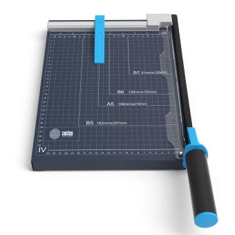 Резак сабельный Cactus CS-CUT-GM412 A4/12лист./320мм/автоприжим/защитный экран - купить недорого с доставкой в интернет-магазине