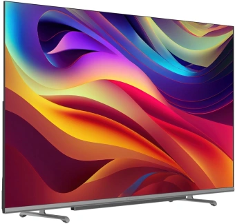 Телевизор QLED Digma Pro 65" QLED 65L Google TV Frameless черный/серебристый 4K Ultra HD 120Hz HSR DVB-T DVB-T2 DVB-C DVB-S DVB-S2 USB WiFi Smart TV - купить недорого с доставкой в интернет-магазине