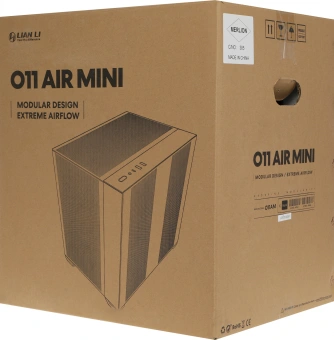 Корпус Lian-Li O11 Air Mini черный без БП ATX 9x120mm 4x140mm 2xUSB3.0 audio - купить недорого с доставкой в интернет-магазине
