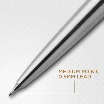 Карандаш мех. Parker B61 1953381 Jotter Core 0.5мм Stainless Steel CT кор.под. - цена, купить или заказать с доставкой в интернет-магазине Карандаш мех. Parker B61 1953381 Jotter Core 0.5мм Stainless Steel CT кор.под. - купить недорого с доставкой в интернет-магазине