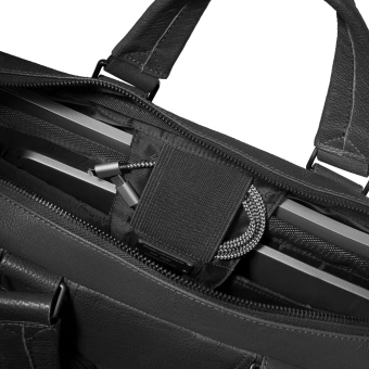 Деловая сумка Piquadro Cronus CA6025S134/N с отделением для ноутбука черный натур.кожа - купить недорого с доставкой в интернет-магазине