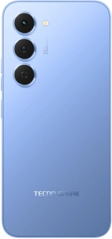 Смартфон Tecno Spark 40 Pro 128Gb 8Gb синий моноблок 3G 4G 2Sim 6.78" 1224x2720 Android 15 50Mpix 802.11 a/b/g/n/ac/ax NFC GPS GSM900/1800 Protect FM - купить недорого с доставкой в интернет-магазине