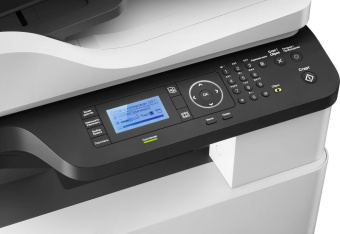 МФУ лазерный HP LaserJet Pro M443nda (8AF72A) A3 Duplex Net белый - купить недорого с доставкой в интернет-магазине