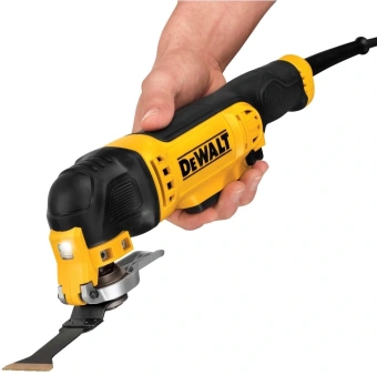 Многофункциональный инструмент DeWalt DWE315-QS 300Вт желтый/черный - купить недорого с доставкой в интернет-магазине
