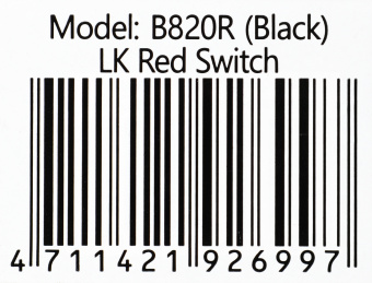 Клавиатура A4Tech Bloody B820R механическая черный USB for gamer LED (B820R BLACK (RED SWITCH)) - купить недорого с доставкой в интернет-магазине