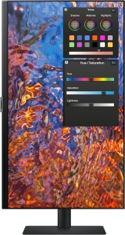Монитор Samsung 27" ViewFinity S27B800PXIXCI черный IPS LED 16:9 HDMI полуматовая HAS Piv 350cd 178гр/178гр 3840x2160 60Hz DP 4K USB 6.7кг - купить недорого с доставкой в интернет-магазине