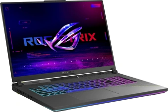 Ноутбук Asus ROG Strix G18 G814PM-S8074 Ryzen 9 8940HX 16Gb SSD1Tb NVIDIA GeForce RTX 5060 8Gb 18" IPS WUXGA (1920x1200) без ОС grey WiFi BT Cam (90NR0L29-M003Y0) - купить недорого с доставкой в интернет-магазине