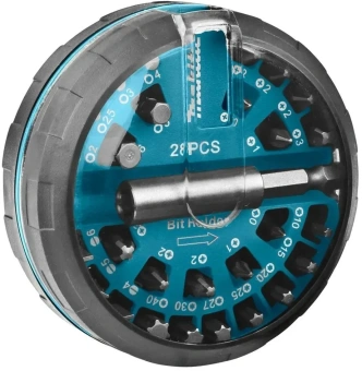 Набор бит Makita B-28911 (28пред.) для шуруповертов - купить недорого с доставкой в интернет-магазине