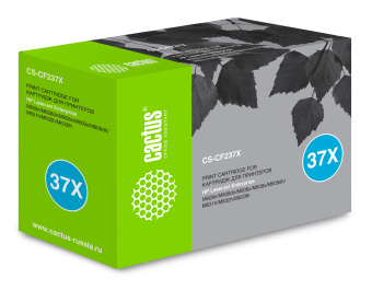 Картридж лазерный Cactus CS-CF237X CF237X черный (25000стр.) для HP LJ M608n/M608dn/M609x/M631h/M631z/M632h - купить недорого с доставкой в интернет-магазине