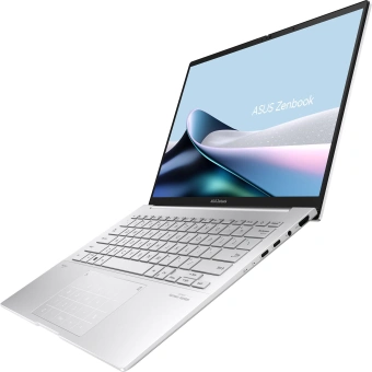 Ноутбук Asus Zenbook 14 OLED UX3405MA-QD1017 Core Ultra 9 185H 32Gb SSD512Gb Intel Arc 14" OLED FHD+ (1920x1200) noOS silver WiFi BT Cam Bag (90NB11R2-M01UC0) - купить недорого с доставкой в интернет-магазине