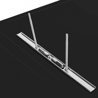 Папка метал.пруж.скоросш. Бюрократ -PZ05PBLCK A4 пластик 0.5мм торц.наклейка черный - купить недорого с доставкой в интернет-магазине