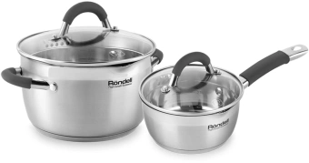 Набор кастрюль Rondell Flamme RDS-340 4 предмета - купить недорого с доставкой в интернет-магазине