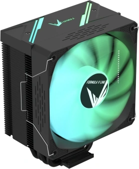 Устройство охлаждения(кулер) Formula Ice Burg ARGB Soc-AM5/AM4/1200/1700/1851 черный 4-pin 17-29.66dB Al+Cu 170W 552gr Ret (ICE BURG ARPW 4P BK) - купить недорого с доставкой в интернет-магазине