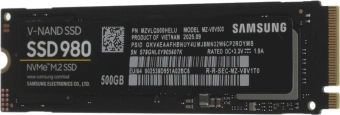 Накопитель SSD Samsung PCIe 3.0 x4 500GB MZ-V8V500BW 980 M.2 2280 - купить недорого с доставкой в интернет-магазине