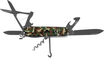 Нож перочинный Victorinox Climber (1.3703.94) 91мм 14функц. камуфляж карт.коробка - купить недорого с доставкой в интернет-магазине