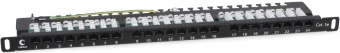 Патч-панель Cabeus PLHD-24-CAT.5E-DUAL-90-0,5U 19" 0.5U 24xRJ45 кат.5E - купить недорого с доставкой в интернет-магазине