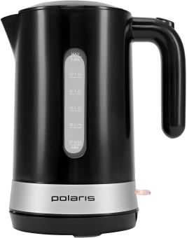 Чайник электрический Polaris PWK 1803C 1.8л. 2200Вт черный корпус: пластик - купить недорого с доставкой в интернет-магазине