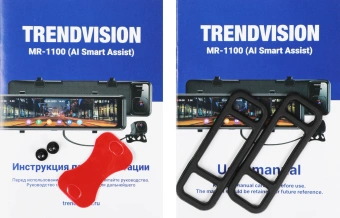 Видеорегистратор TrendVision MR-1100 черный 4Mpix 2160x3840 2160p 150гр. GPS SA 223 - купить недорого с доставкой в интернет-магазине