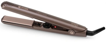Выпрямитель Vitek VT-2307 38Вт шоколадный макс.темп.:200С покрытие:керамическое - купить недорого с доставкой в интернет-магазине