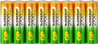 Аккумулятор GP 270AAHCRGY AA NiMH 2700mAh (16шт) спайка - купить недорого с доставкой в интернет-магазине