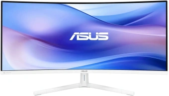 Монитор Asus 34" VU34WCIP-W белый VA LED 21:9 HDMI M/M матовая HAS 300cd 178гр/178гр 3440x1440 100Hz DP 2K USB 5.6кг - купить недорого с доставкой в интернет-магазине