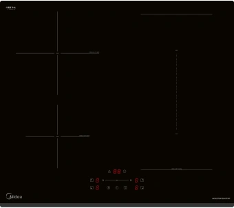 Индукционная варочная поверхность Midea MIH65783F черный/черный (арт.2047070) - купить недорого с доставкой в интернет-магазине