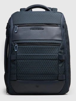Рюкзак Piquadro Hex CA6831W139/BLU синий полиэстер - купить недорого с доставкой в интернет-магазине