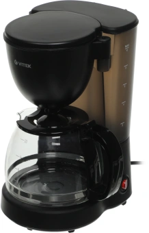 Кофеварка капельная Vitek VT-1500 600Вт черный - купить недорого с доставкой в интернет-магазине