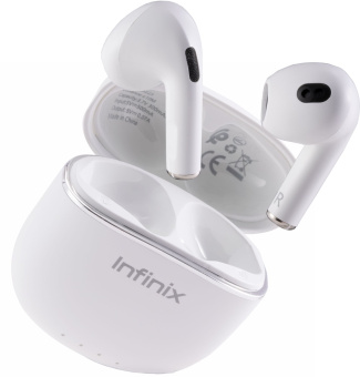 Гарнитура вкладыши Infinix XBuds XE23 белый беспроводные bluetooth в ушной раковине (10311755) - купить недорого с доставкой в интернет-магазине