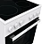 Плита Электрическая Gorenje GEC5A12WG-B белый стеклокерамика (без крышки)