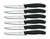 Набор ножей кухон. Victorinox Swiss Classic 6.7233.6 компл.:6предм. черный европодвес - купить недорого с доставкой в интернет-магазине