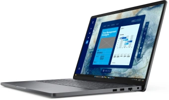 Ноутбук Dell Pro 16 Core Ultra 5 235U 16Gb SSD512Gb Intel Graphics 16" WVA FHD+ (1920x1200) Linux grey WiFi BT Cam (PRO16-5653) - купить недорого с доставкой в интернет-магазине