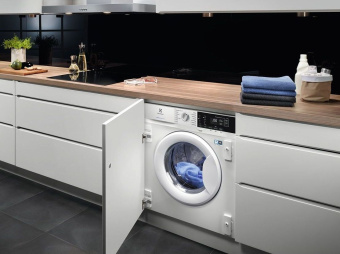 Стиральная машина Electrolux EWN7F447WI класс:B загрузка до 7кг отжим:1400об/мин белый инвертер - купить недорого с доставкой в интернет-магазине