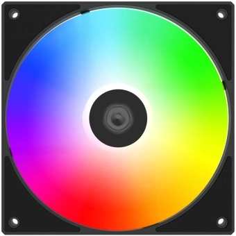 Вентилятор для корпуса ID-Cooling AS-140-ARGB-K ARGB 140х140x25 черный 4-pin 24.9дБ Ret - купить недорого с доставкой в интернет-магазине