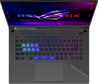 Ноутбук Asus ROG Strix G16 G614FR-TS412 Ryzen 9 9955HX 32Gb SSD1Tb NVIDIA GeForce RTX5070Ti 12Gb 16" IPS 2.5K (2560x1600) без ОС grey WiFi BT Cam (90NR0NK8-M00N00) - купить недорого с доставкой в интернет-магазине