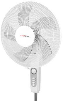 Вентилятор напольный Starwind SAF1251 50Вт скоростей:3 белый - купить недорого с доставкой в интернет-магазине