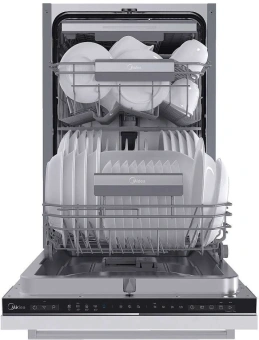 Посудомоечная машина встраив. Midea MID45S150i 2000Вт узкая - купить недорого с доставкой в интернет-магазине