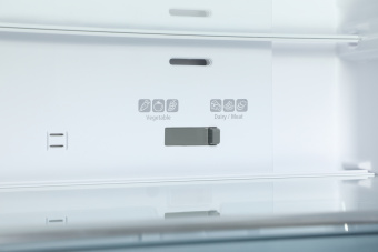 Холодильник Hitachi R-W660PUC7 GBK 2-хкамерн. черный стекло инвертер - купить недорого с доставкой в интернет-магазине