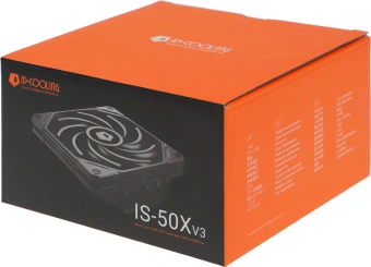 Устройство охлаждения(кулер) ID-Cooling IS-50X V3 Soc-AM5/AM4/1200/1700/1851 черный 4-pin 14-30dB Al+Cu 130W 385gr Ret - купить недорого с доставкой в интернет-магазине