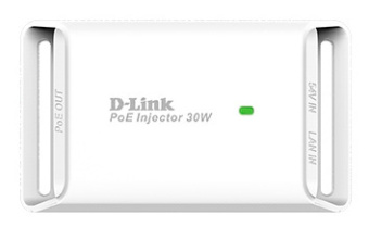 Инжектор PoE D-Link DPE-301GI/A1B 10/100/1000BASE-T 30Вт 220В(АС) - купить недорого с доставкой в интернет-магазине