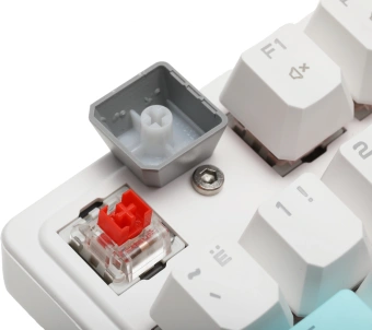 Клавиатура A4Tech Bloody S510R механическая белый USB for gamer LED (S510R USB ICY WHITE/BLMS RED) - купить недорого с доставкой в интернет-магазине