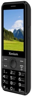 Мобильный телефон Xenium X800 черный моноблок 2Sim 2.8" 240x320 Spreadtrum ThreadX RTOS 0.3Mpix GSM900/1800 MP3 FM microSD max32Gb - купить недорого с доставкой в интернет-магазине