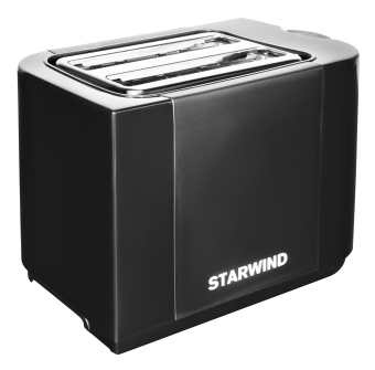Тостер Starwind ST2103 700Вт черный/черный - купить недорого с доставкой в интернет-магазине