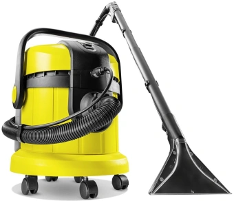 Пылесос моющий Karcher SE4001 1400Вт желтый/черный - купить недорого с доставкой в интернет-магазине