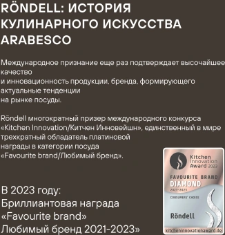Аэрогриль Rondell RDE-AF555 6л 1800Вт шампань - купить недорого с доставкой в интернет-магазине