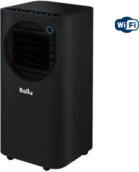 Кондиционер мобильный Ballu Eclipse BPAC-10 EPB/N6 черный площ.24м2 - купить недорого с доставкой в интернет-магазине