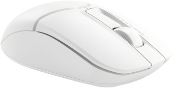 Мышь A4Tech Fstyler FB12S белый оптическая 1200dpi silent беспров. BT/Radio USB 2but (FB12S USB WHITE) - купить недорого с доставкой в интернет-магазине